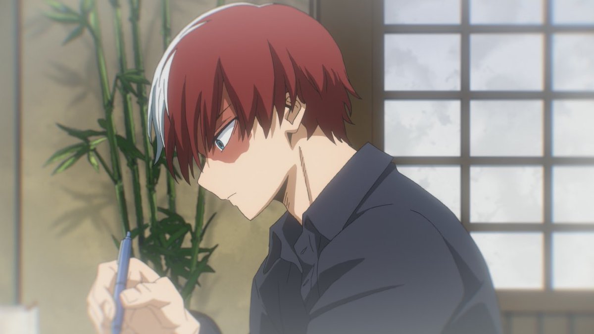 は な いっぱいお母さんに手紙書く 轟くんほんとに可愛い お母さん大好きな素敵な子 僕のヒーローアカデミア ヒロアカ