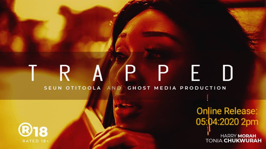 ghoprod's tweet photo. TRAPPED. Short film by GMP drops online tomorrow at 2pm. Watch out for it. It's gonna be intense. #Trapped #nollywood #film #shortfilms #naijashorts https://t.co/DC1xtd4eSG