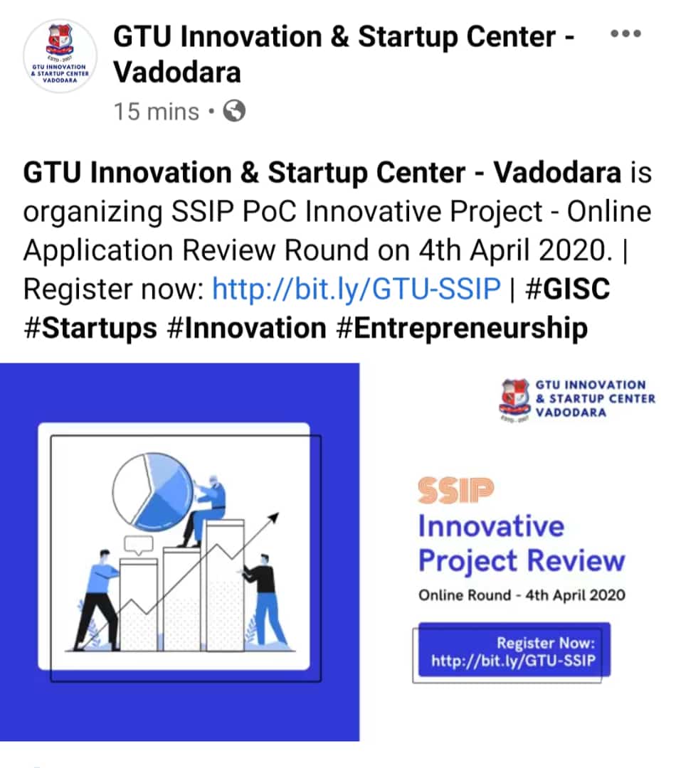 rudreshv's tweet image. Online Jury for the 1st Online Project Review organized by GTU Innovation &amp;amp; Startup Center - Vadodara! 
Thank you @nikhilvsuthar! 

#WorkFromHome #GTU #GISC #SolidWorks #EngineeringTechnique #Innovation #Incubation #startup #MakeInIndia #StartUpGujarat #StartUpIndia #StandUpIndia