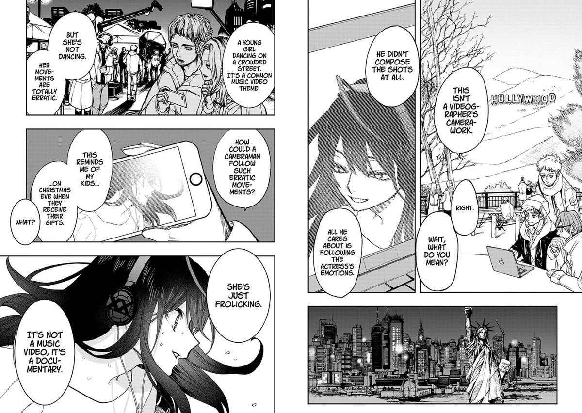 Andi Ch 65 So The Movie Play Hybrid Is Having Araya Chiyoko Pinned Up Against Kei Riku Kei Got All Goofy Again Just Hearing The Word Steak