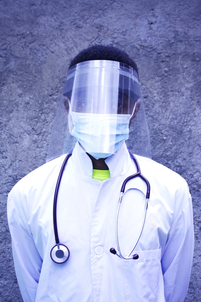 TibebLeather's tweet photo. #ethiopia We have temporarily paused our leather production and are instead using our assembly line to manufacture face shields for our health professionals on the front lines, the fearless heroes fighting for all our lives. @lia_tadesse @DrSenait @DrTsion @amirabiy https://t.co/DX0ckAZyzN