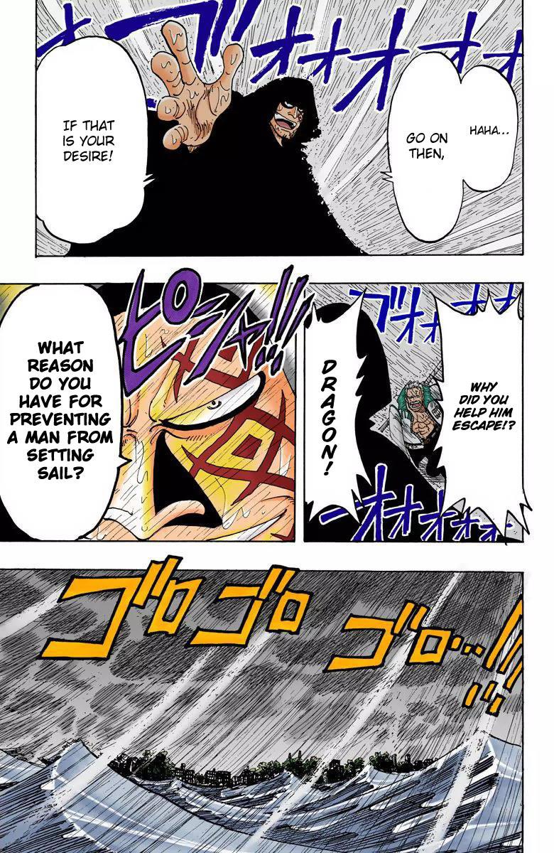 Akainu knew that Luffy was Dragon’s son before Sengoku announce it at marineford. Not very many people know too much about him or that he even had a kid specifically, which is surprising that Akainu already knew about this information.