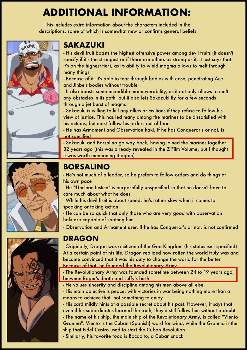 I believe during sometime Dragon was a marine before he started the Revolutionary army that was created 19-24 years ago in between Roger’s death and Luffy’s birth. Akainu joined the marines 32 years ago, within that 8-13 year gap I think Akainu and him were comrades or enemies.