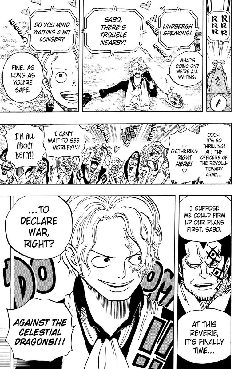 Just like Garp, Dragon despises the celestial dragons and even declared war against them. I believe in the past something personal happened to Dragon made him revolt against the WG, possibly the death of his wife. This may be one of the reasons he seeks out revenge against them.
