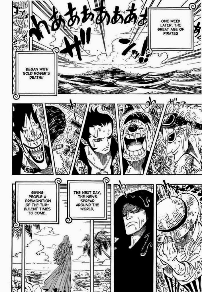 I also believe the meaning behind Dragon’s tattoos must have something to do with Luffy’s mom because he got them in between Rogers execution and Luffy’s birth. I expect to see Akainu interacting with him in his flashback. They also coincidently are the same age, 55 years old.