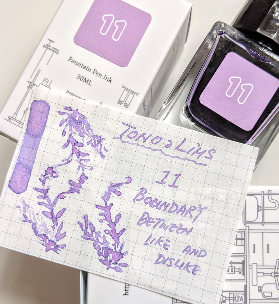 VitstyleC's tweet photo. 11 Boundary between 'Like' and 'Dislike'

#TonoandLims #インク沼
#fountainpen #fountainpenink https://t.co/UnZaLTjOtt