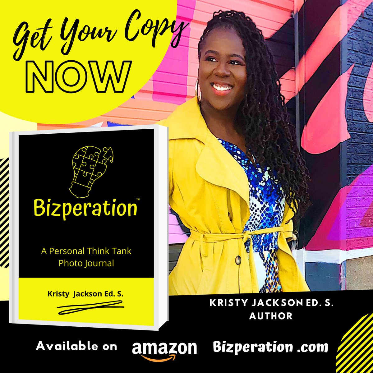 dksolutions2015's tweet photo. We couldn’t wait to share! Bizperation Think Tank Personal Journal is available now for anyone wanting to stretch their mental muscles. 💪🏾 In case you missed it ...check out our launch interview 
https://t.co/NiFwOcxOYM

✅ Order your copy now https://t.co/Vo2qaNBst6 https://t.co/qNbZ7Ru5js