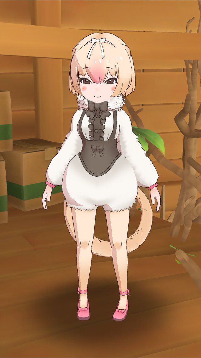 けものフレンズ けもフレのヒメアリクイちゃんクッソ可愛いしこの目すごい好き で 実際のヒメアリク 阿会喃 あかいなんのイラスト