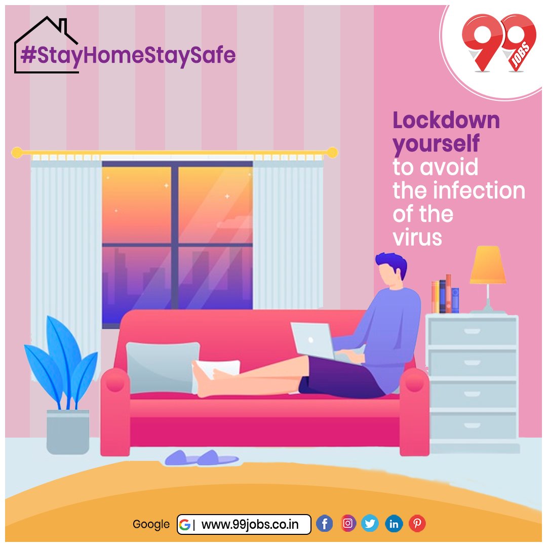 99_pvt's tweet photo. This is an extraordinary, once in a lifetime, moment to reflect, learn, tidy up, plan, write, read, and ready ourselves for the next great challenge. Stay inside, stay calm and stay safe at home.
#staysafestayhome #99jobs #coronasafety #besafeindia #StayAtHome #staysafe https://t.co/74h8C98wwu