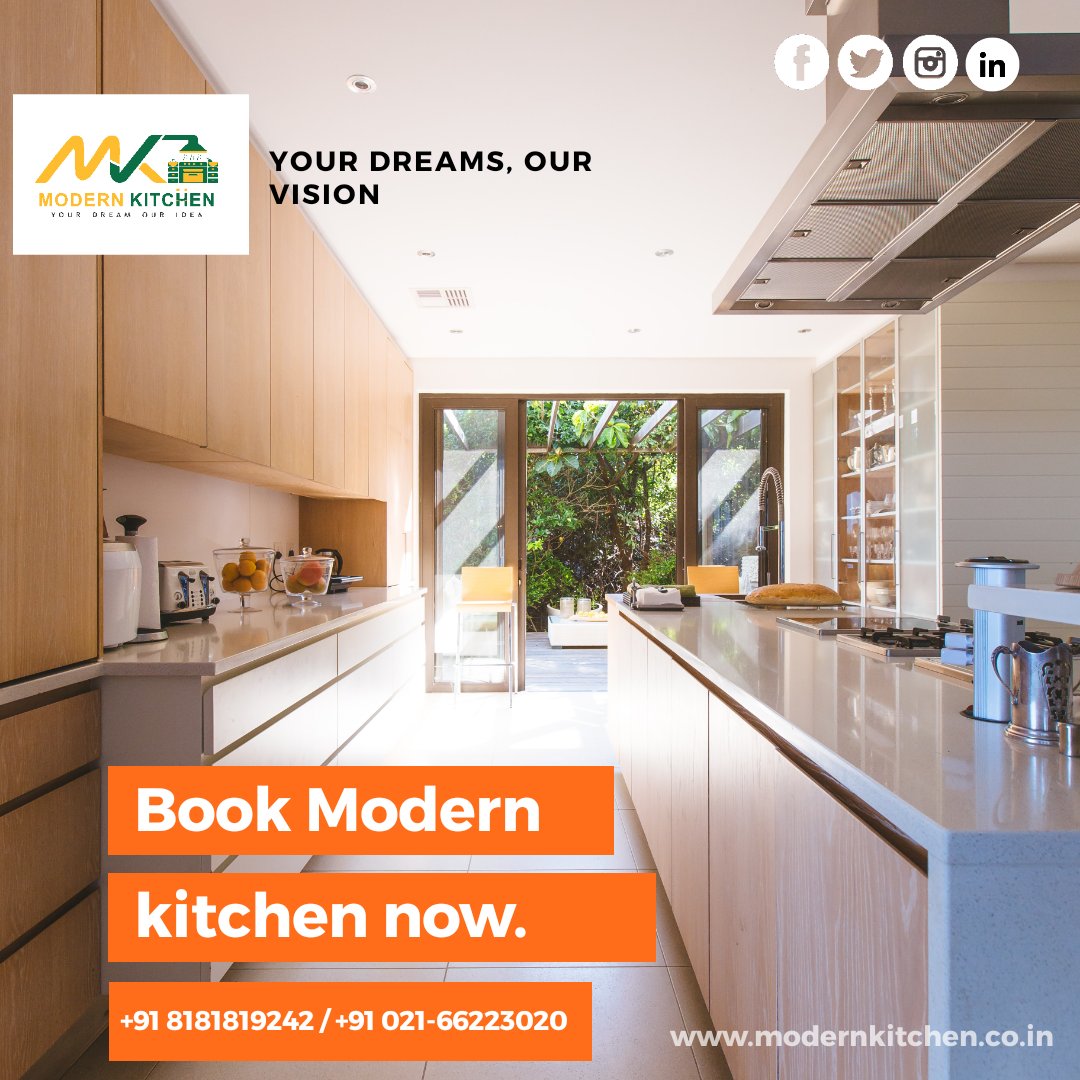 Modernkitchen10's tweet photo. ⚜️Modern kitchen Phaltan
💁‍♂️We Turn Great Ideas to Make Creative Comfort Life. Ready to Use. Confused about Choosing Designs? Leave it to Us. Our Expert Will Guide you to Get Best Design.
✅1 Year Maintenance Free.
✅2 Years Free Service

#kitchen #interiordesign #design #kitchens https://t.co/4z4DM6WTlR