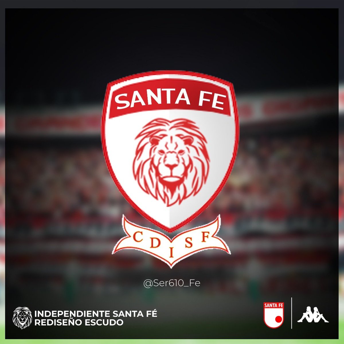 Ser610_Fe's tweet photo. #RetoFantasy #Retofantasy5 #FutbolCOLabs @FutbolCoLab @pielCardenal @CasacaLuchoLasS

Rediseño del escudo Independiente Santa Fe inspirado en el escudo del arsenal y con los elementos representativos de los antiguos escudos, Camiseta fantasy marca KAPPA https://t.co/7rp5oC4eyx