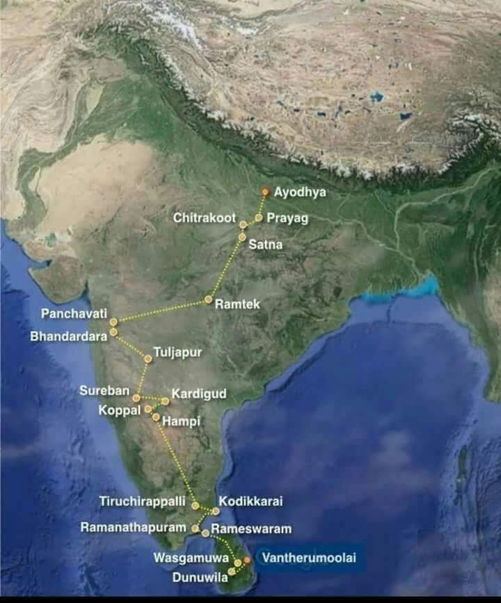ssshrd's tweet photo. 14 year #shreeramchandra ji maharaj travels during 14 years #vanavas #श्रीराम #अयोध्या https://t.co/vbnD8W58N5