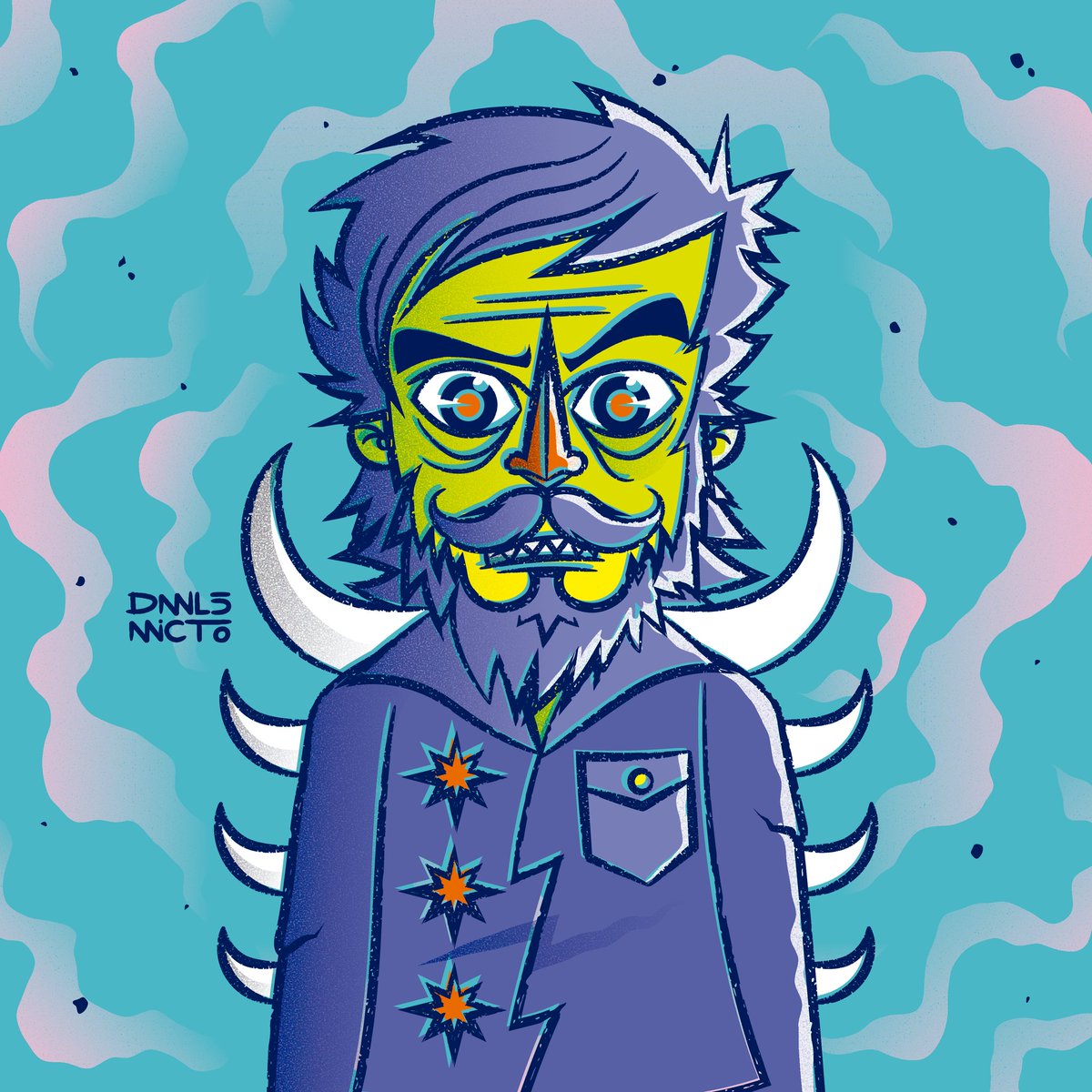 el_danniels's tweet photo. #CuarentenaDeIlustración | "Reinterpretar tu Primera Ilustración"
Tema elegido por: @jonytentaculos
La original la hice por allá del '92, mi hermano la encontró hace poco.
#lllustration #lllustrationArtists #Rockstar #Hollywood #DigitaIArt #Drawing #Wacom #Cintiq #DNNLSMICTO https://t.co/ncNFDqLnmi