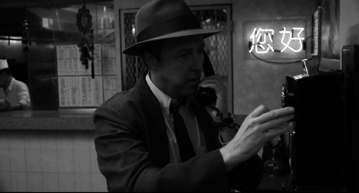 I truly believe Edward Norton’s “Motherless Brooklyn” could have been 5/5 if either it got better cinematography or it just filmed in black and white cuz it looks so much better. So here’s a thread of B&W motherless Brooklyn