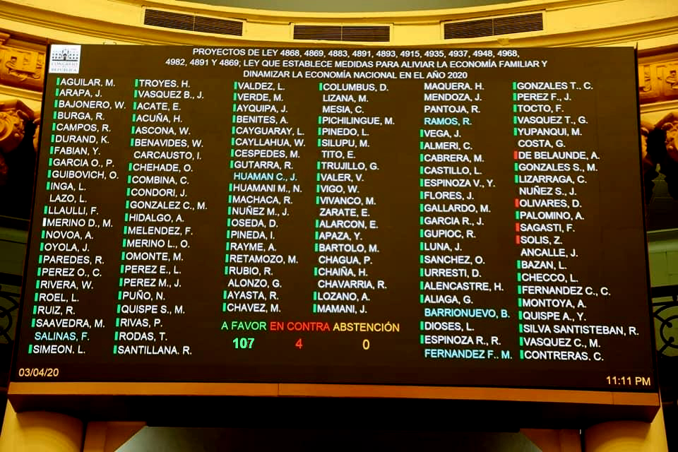 🔴Hace unas horas hemos aprobado con 107 votos el PL multipartidario que autoriza el retiro voluntario y extraordinario de hasta el 25% de los fondos de las #AFPs. 
Es importante para nosotros que nuestros jubilados tengan una pensión digna... 1/2