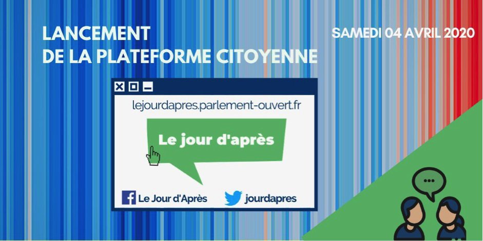 La catastrophe du #Covid19 doit nous obliger à repenser nos sociétés. 

Avec <a href="/M_Orphelin/">Matthieu ORPHELIN</a> <a href="/Aurelientache/">Aurélien Taché</a> et 60 collègues, nous lançons une consultation en ligne pour imaginer ensemble #LeJourdAprès ➡️ lejourdapres.parlement-ouvert.fr

👏<a href="/QSgard/">Quentin Sgard</a> @dosreissilvam @sandrine_elmi <a href="/LS_Boileau/">LSB</a>