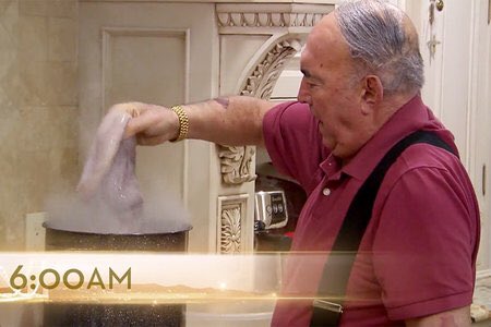 Nono was my favorite part of the  #RHONJ franchise. One of his most notable moments being  the time he started cooking octopus at 6am.  RIP Nono 💔 🐙