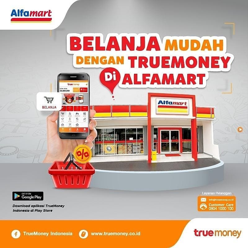 TrueMoneyId's tweet photo. Hai #TrueFriends Kamu mau belanja mudah dengan @truemoneyid di alfamart? Yuk download aplikasi member TrueMoney sekarang
klik : https://t.co/DtiSm9rMt3
Layanan Pelanggan :
Customer Care : 0804-1000-100
Email : info@truemoney.co.id
#TrueMoneyID #InfoTrueMoney https://t.co/Egl3YCdT1F