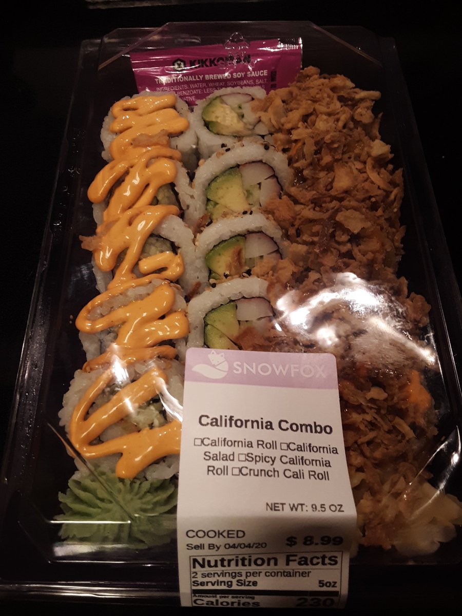N8Mozaik's tweet photo. What Made Me Happy Today:
- Top-shelf store-bought sushi & brown rice ('Preciate you, @Kroger!)
- A new @KOS_Pod #Patreon-exclusive edition of the #TDTTalks feat. @Cyke68 & @HiBritneyMonae dropping tomorrow!
This too shall pass...We G'on Be Alright. ๐ท๐
#AlwaysForward โ๐พ๐ฏ https://t.co/aMvskewneS