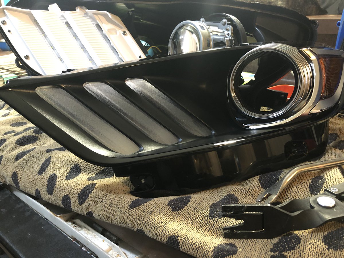 EliteAutoStyle's tweet photo. More then just the wrap on this Shelby. We’re doing a full custom retrofit as well. #yyc #calgary #retrofit #lighting #wrap #custom #cars https://t.co/TpdnR1sTSD