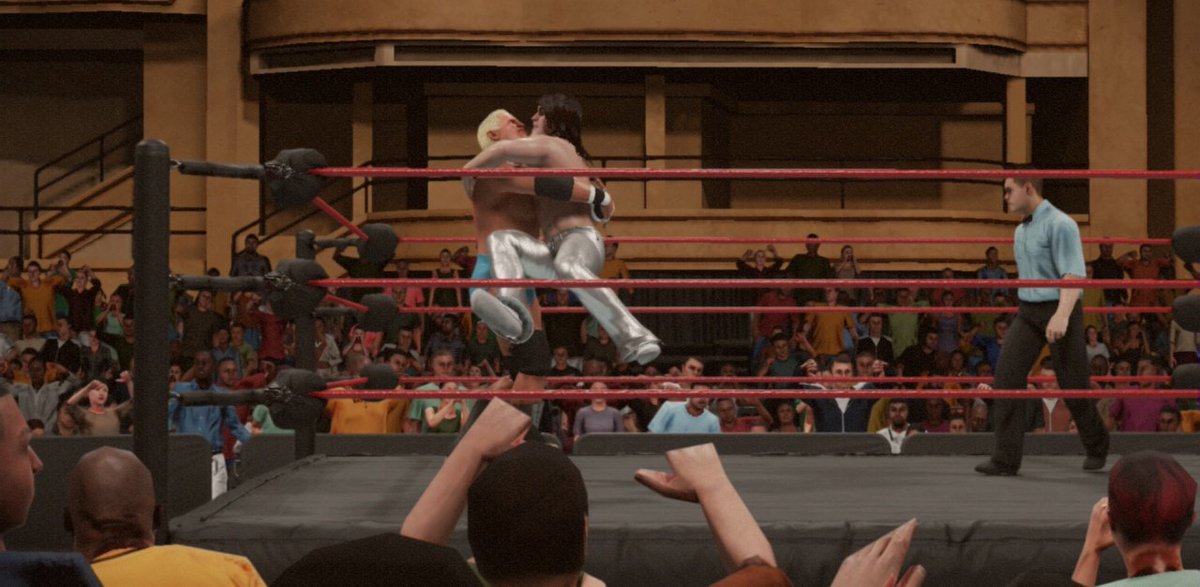 floydbanks2k26's tweet photo. The #BCWHeavyweightChampion recovering from the DDT with a #WhirlwindSlam. #JonPatterson isn't having a time with #SimonSteele. The #BCWHeavyweightTitle may stay with the Champion.
#BCW #BCW90s #WWE2K19 #XboxShare #BCWMedia #BCWUniverse https://t.co/OIcTD8sQfB