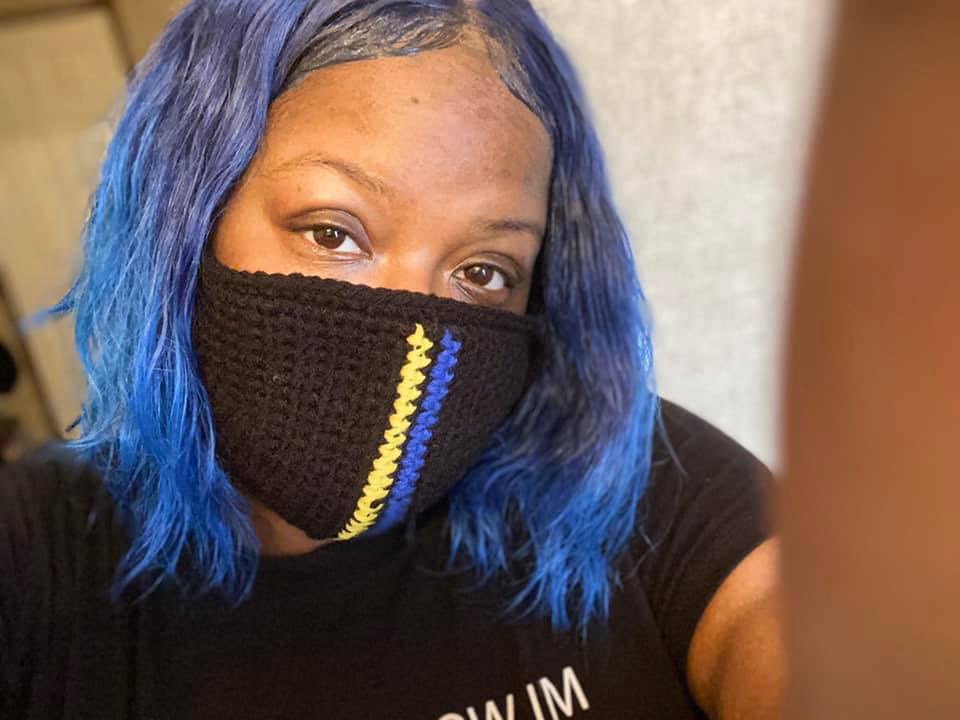 croshaycreation's tweet photo. Handmade facemask https://t.co/U4pgVt6mBS