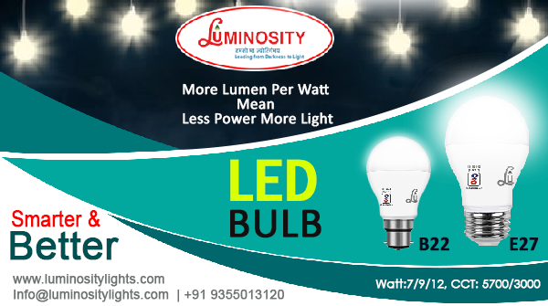 LuminositySolu's tweet photo. #Luminosity LED bulbs are perfect for lighting your #livingroom, #bedroom or #kitchen or any space. Luminosity bulbs saves up to 85% #electricity. Shop now! https://t.co/eQ27KAywrq
#ledbulb #ledlight #lighting #luminositysolutions #led #bulbs #makeinindia #StayHomeStaySafe https://t.co/PNocEcbB08