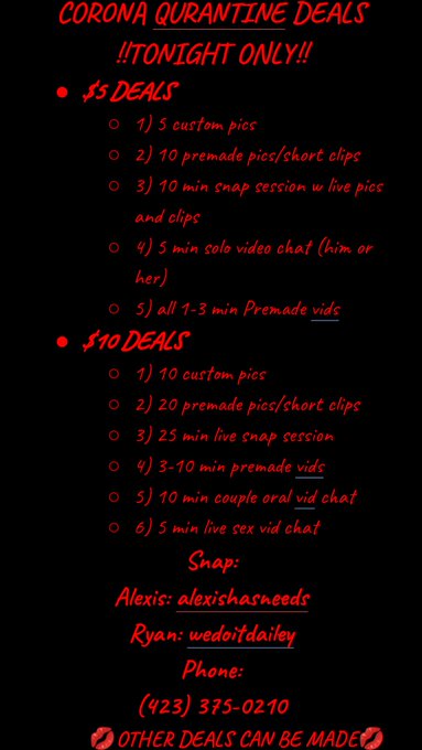 tonight only with Alexis and I! dont miss out its gonna be epic!! @RyanslilslutAlexis https://t.co/TY3SaNnVt1<a href="/tag/live"class="tags"><span>#live</span></a><a href="/tag/couple"class="tags"><span>#couple</span></a><a href="/tag/horny"class="tags"><span>#horny</span></a><a href="/tag/snap"class="tags"><span>#snap</span></a><a href="/tag/adult"class="tags"><span>#adult</span></a><a href="/tag/nsfw"class="tags"><span>#nsfw</span></a><a href="/tag/sexting"class="tags"><span>#sexting</span></a>