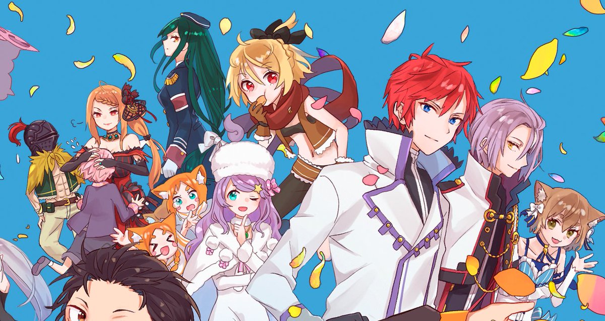 エミリア(リゼロ) ,ナツキ・スバル ,ラム(リゼロ) ,レム(リゼロ) 「??? 」|ゆぞうにのイラスト