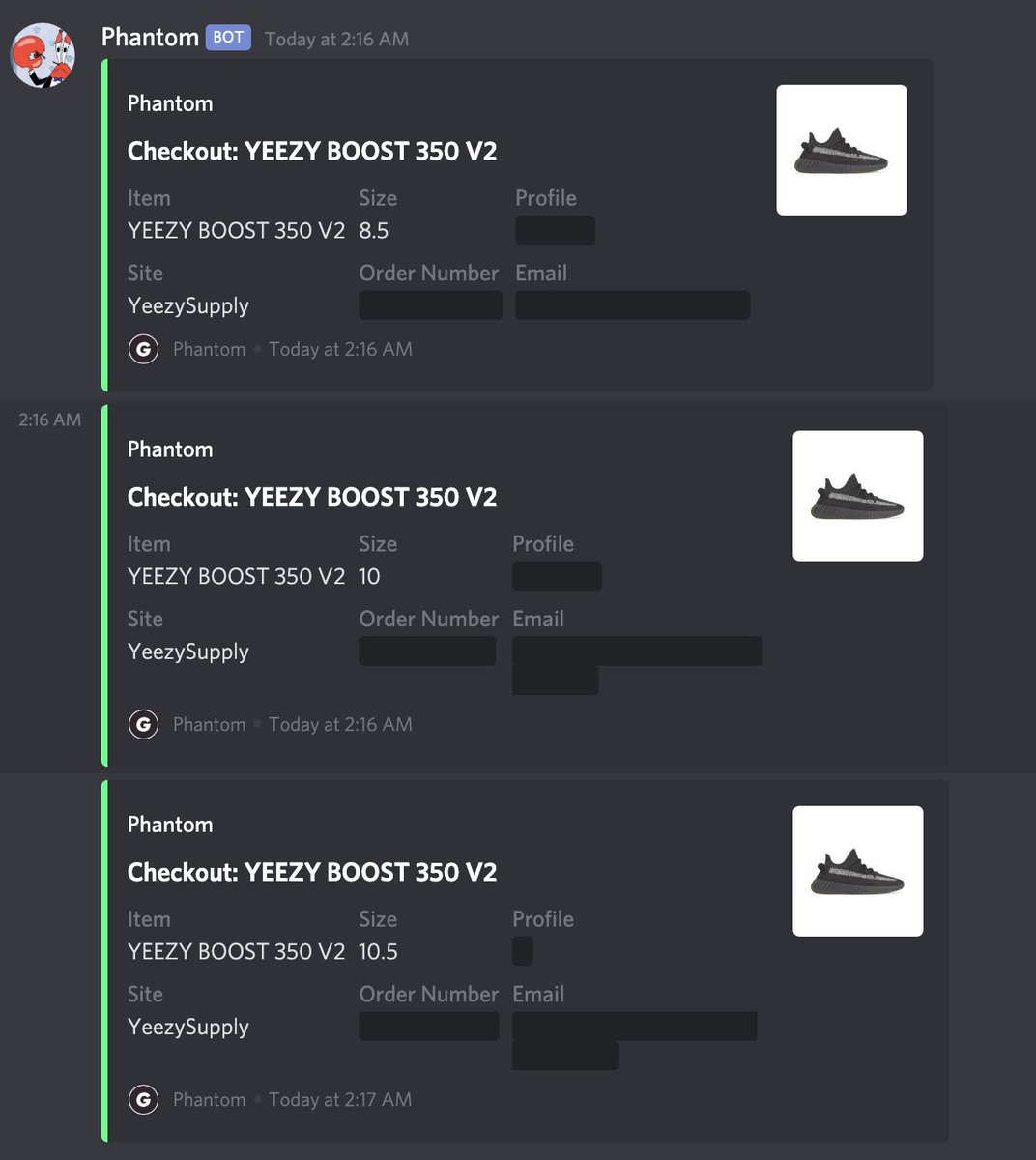 zruss's tweet image. The bot do be botting but the site don't be siteing @GhostAIO