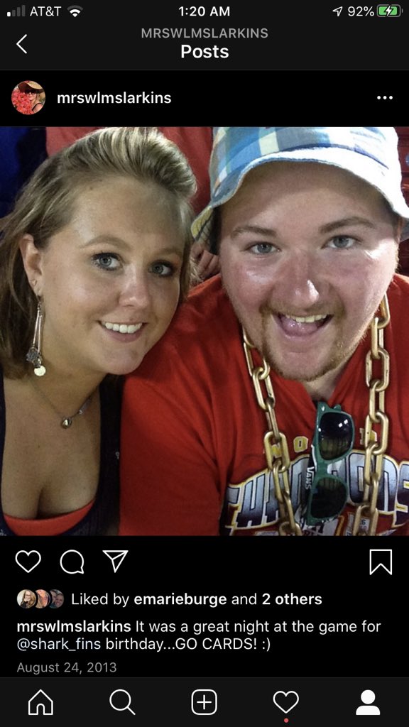 msWlms's tweet photo. @GordonVoit Tbt 8.24.13 with @Shark_fins. No idea who STL played but was our first game together https://t.co/WkO49tKVwF