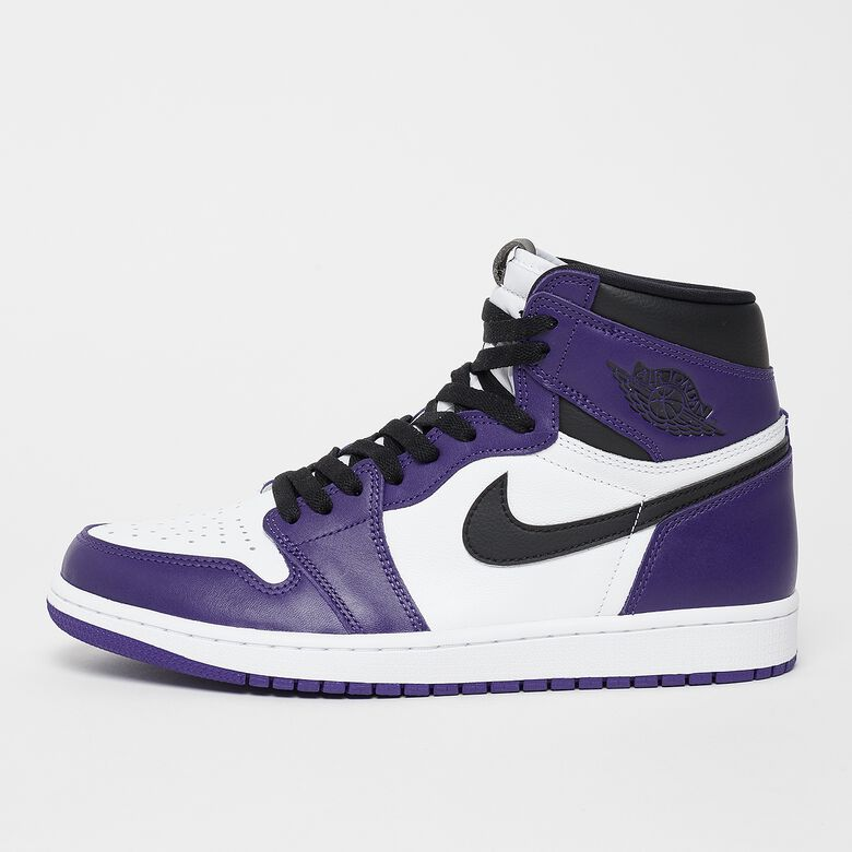 snipes jordan 1 court purple