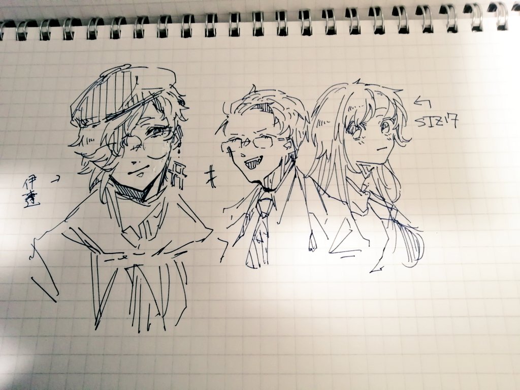 動画の演出に納得行かなくてひたすら描いている図 