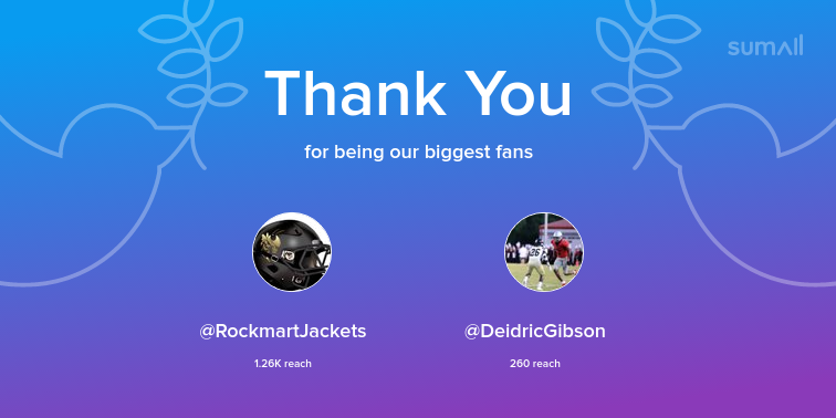 lataevionn's tweet photo. Our biggest fans this week: RockmartJackets, DeidricGibson. Thank you! via https://t.co/UwYRogHuQh https://t.co/yOMpd8Fwnp