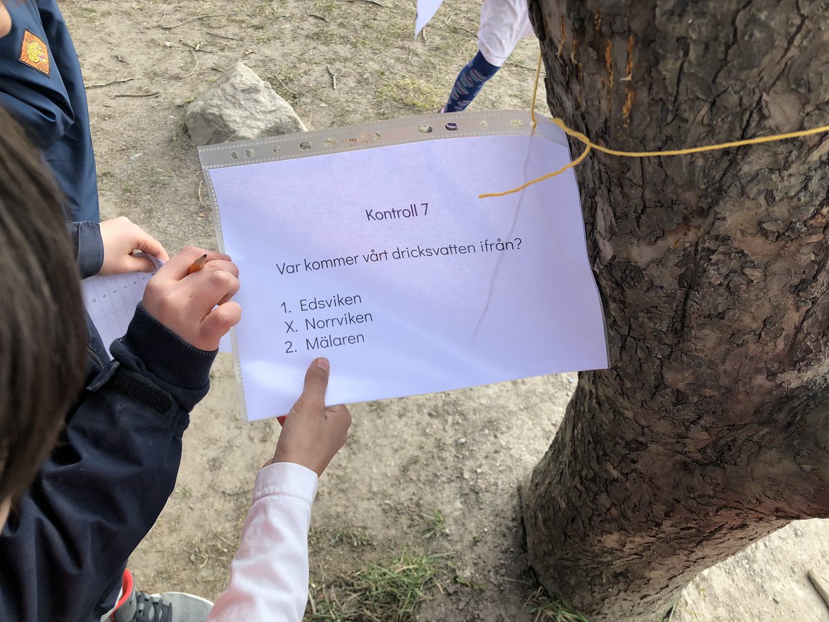 #solskol #runan I dessa tider är jag tacksam för skolans utemiljön.