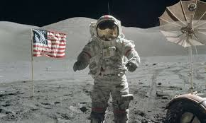 After a colossal, concerted national effort, Americans landed on the moon, just 8 years later.