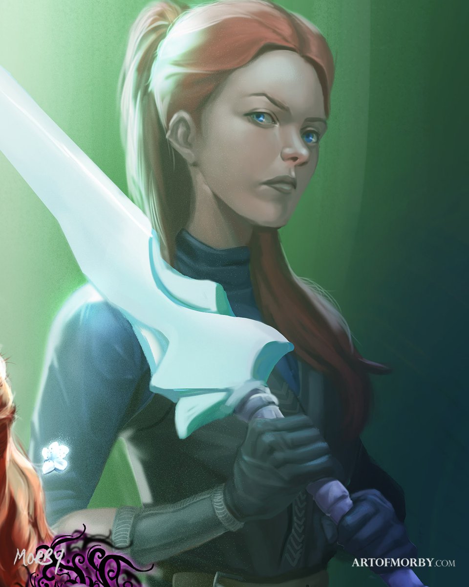 artofmorby's tweet photo. Hi, Stormfolks. Here's my interpretation of Shallan Davar.
I really connected with her on an artistic level. Almost every time her drawing process was narrated, I'd scream "Yes! Yes! That's exactly how it feels!"

#StormlightArchive #Knightradiant #bridgefour https://t.co/ljI1gIolzw