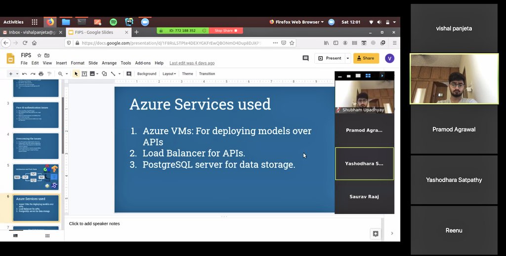 skillenza's tweet photo. 🇮🇳 India's Largest Online #hackathon #MishMash2020, fuled by the absolute ☁️ @Azure
Team Han_solo presenting idea on #cv based recognition and #security
@sr_rishikesh has just joined the panel of Super Judges👩⚖️
@MicrosoftIndia #codevscorona https://t.co/CEILi7qTb1