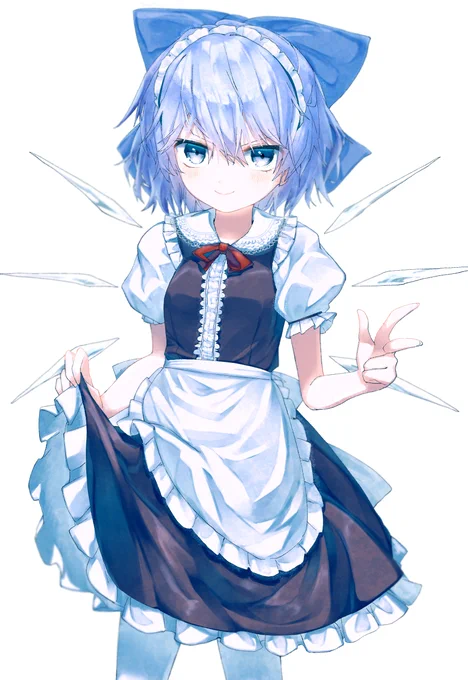メイドっぽいチルノ 