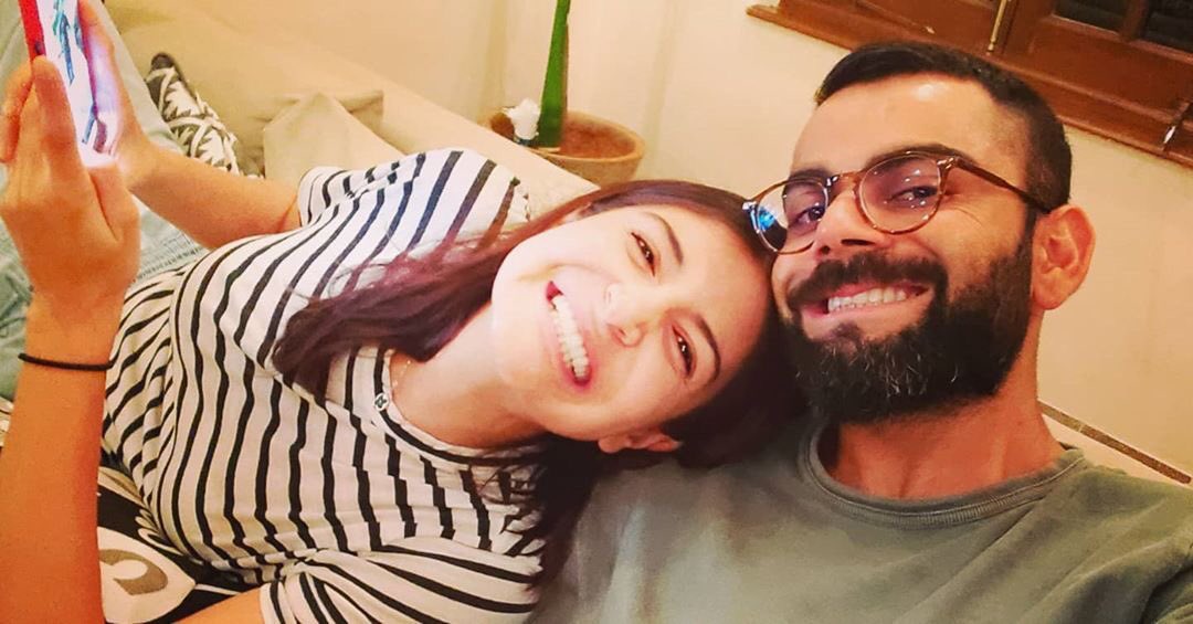 Look at this dorks! Anushka Sharma’s expression are just memes in their own way. I love this woman. Virat in those geeky glasses, he looks adorable.