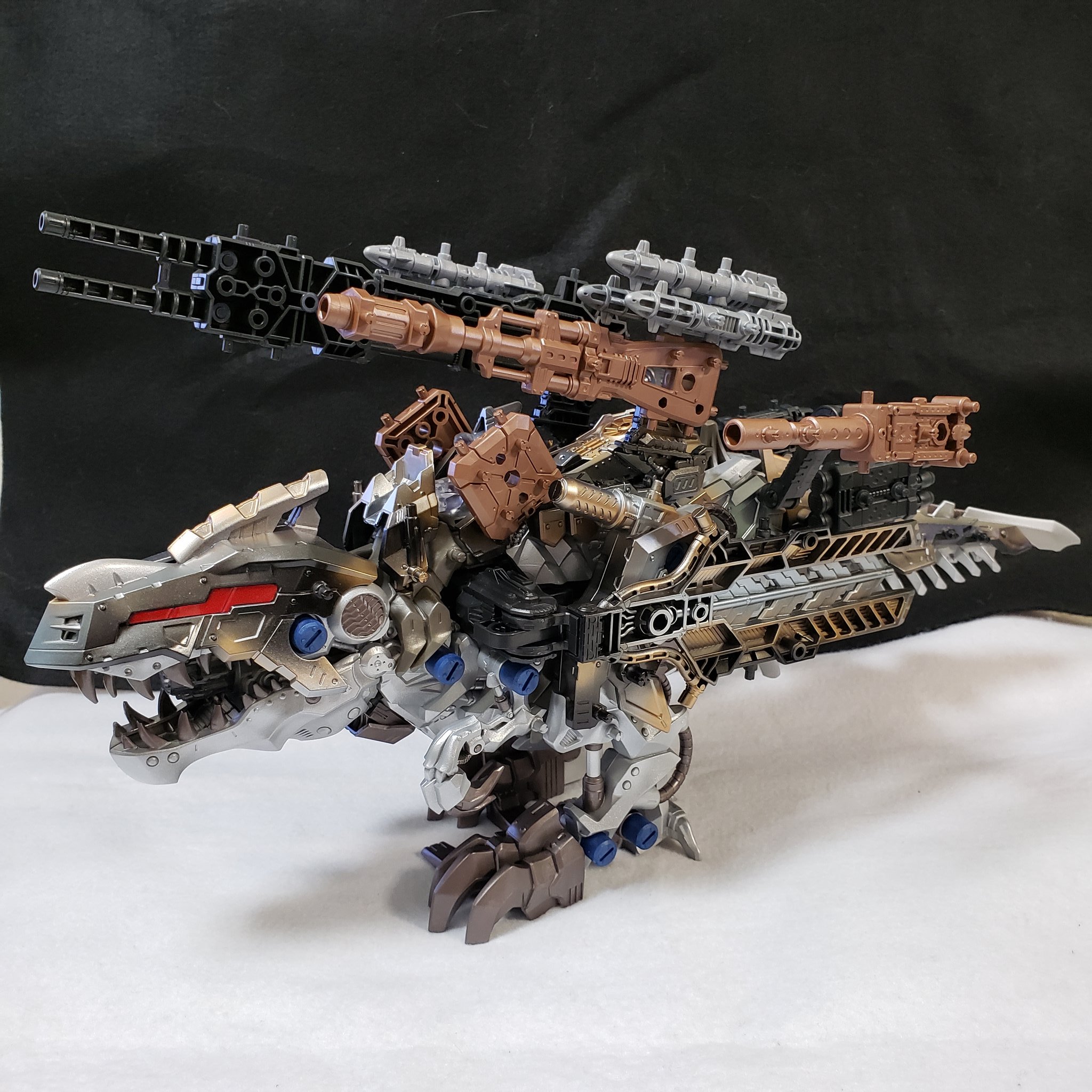 ゾイドワイルド　オメガレックス　ブレイバー　塗装済　完成品　改造