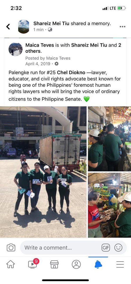 MyRizalPH's tweet photo. From @ChelDiokno’s volunteers, exactly one year ago. Imagine if he had won! Well, we can dream can’t we? Hindi pa naman sini-censor ang ating mga hangarin, @RRD_Davao @pnppio @CIDG_PNP? #ProtectChelDiokno #ProtectChel https://t.co/ko32tuvf6T