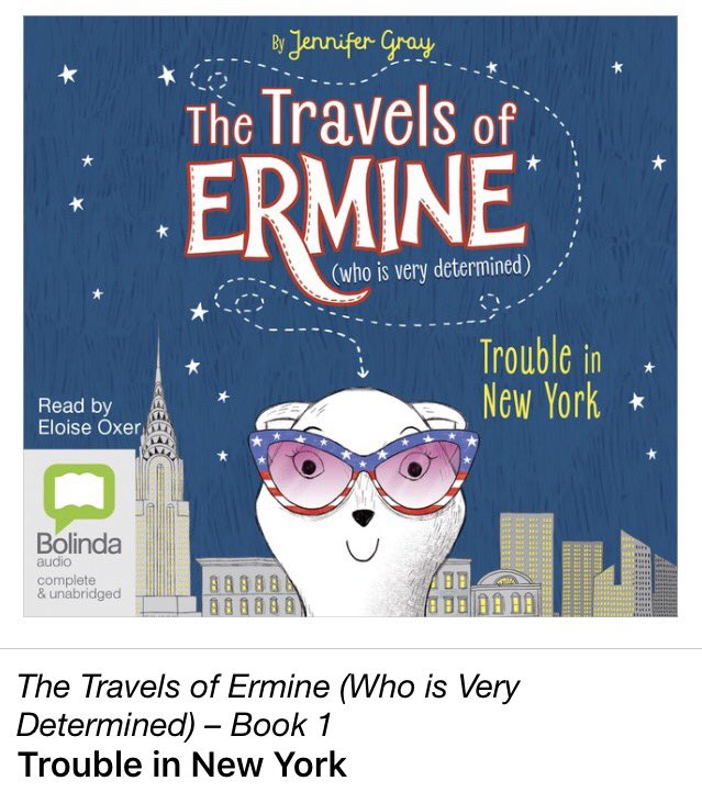 We're travelling from the sofa this weekend with #TheTravelsofErmine written by the fantastic @JenniferGrayBks who brought us the hilarious #atticusclaw We love a brand new series to try on #Borrowbox @GatesheadLibs @Bolindaaudio @eloiseoxer #readingforpleasure #welovesaturday