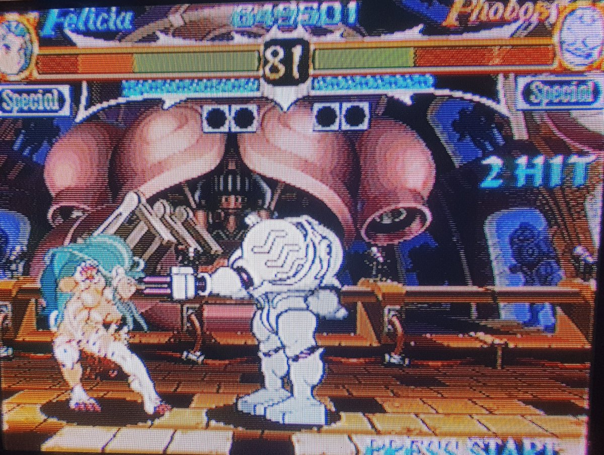 Part of Capcoms big three for the Saturn in 1996 along with X-men Children of the Atom and Street Fighter Alpha I feel this game is the best of the bunch. It certainly feels the most refined and feature packed, while the little details I feel makes it the most visually impressive