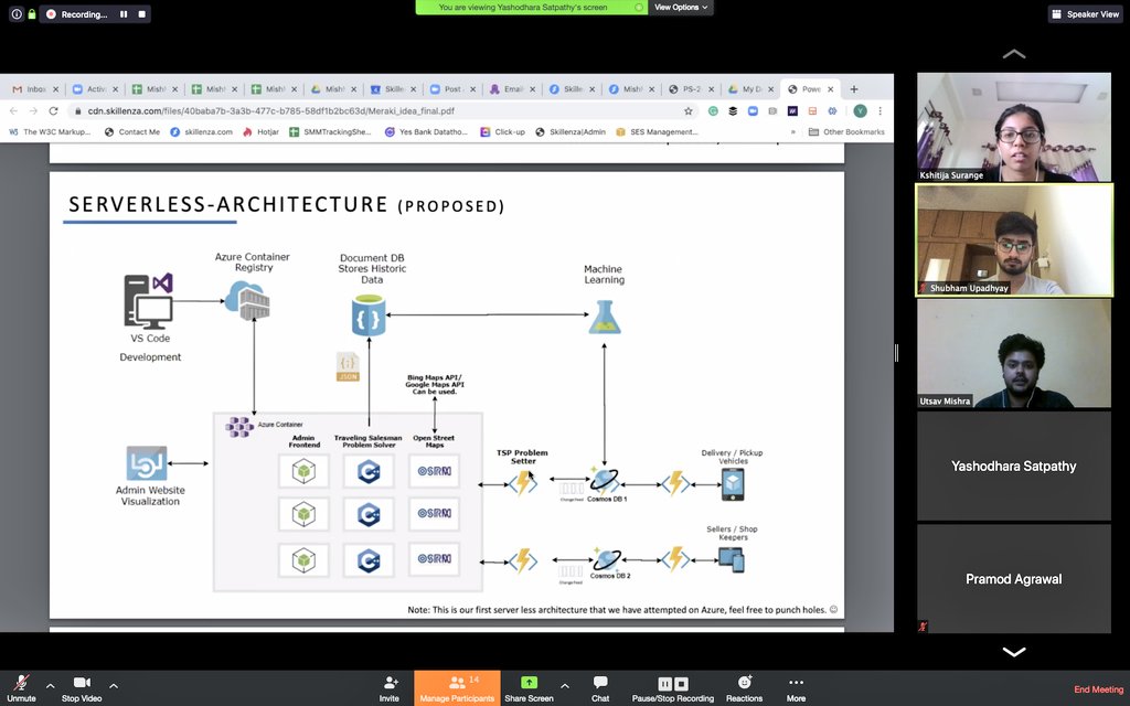 skillenza's tweet photo. #Severless is the new #architecture to look and build upon🧐, thanks to @Azure !!!
#MishMash2020 🇮🇳 projects using #severless for #product.
💡Ideas to change #delivery📦 and #mobility 🏃
#IndiaFightsCoronavirus
@MicrosoftIndia #codevscorona https://t.co/TiE8IZhbL2
