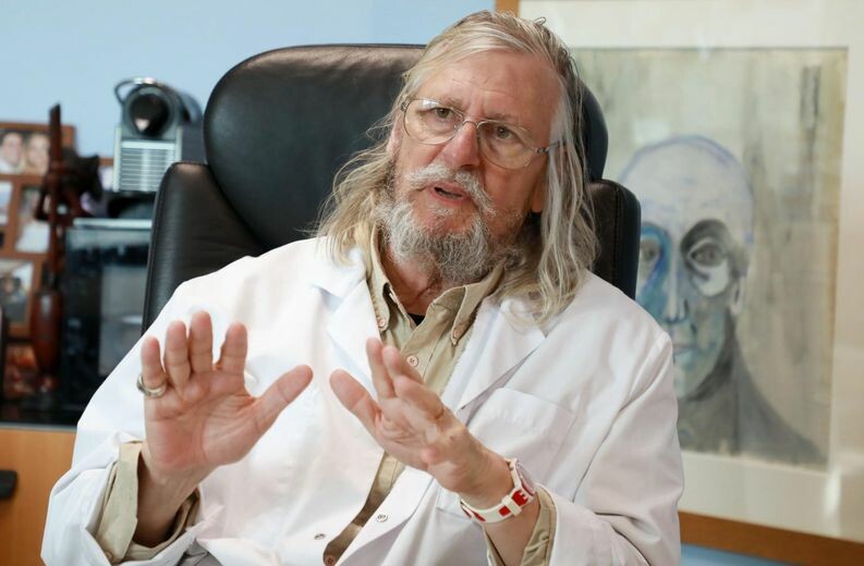 laprovence's tweet photo. Coronavirus : le professeur Raoult lance un appel aux soignants disponibles 
➡ https://t.co/pMbhZDcenr
#Coronavirus #Marseille https://t.co/HDfe35LWIU