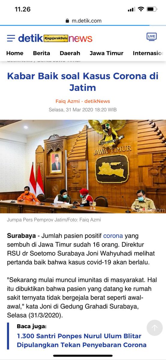 LogikaReno's tweet photo. #CoronaBisaDisembuhkan , https://t.co/je56mvKDwB