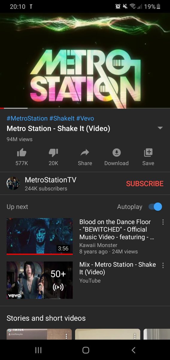 Day 63 of sending  @JoshuaRush music until he likes one or responds. Metro Station - Shake it