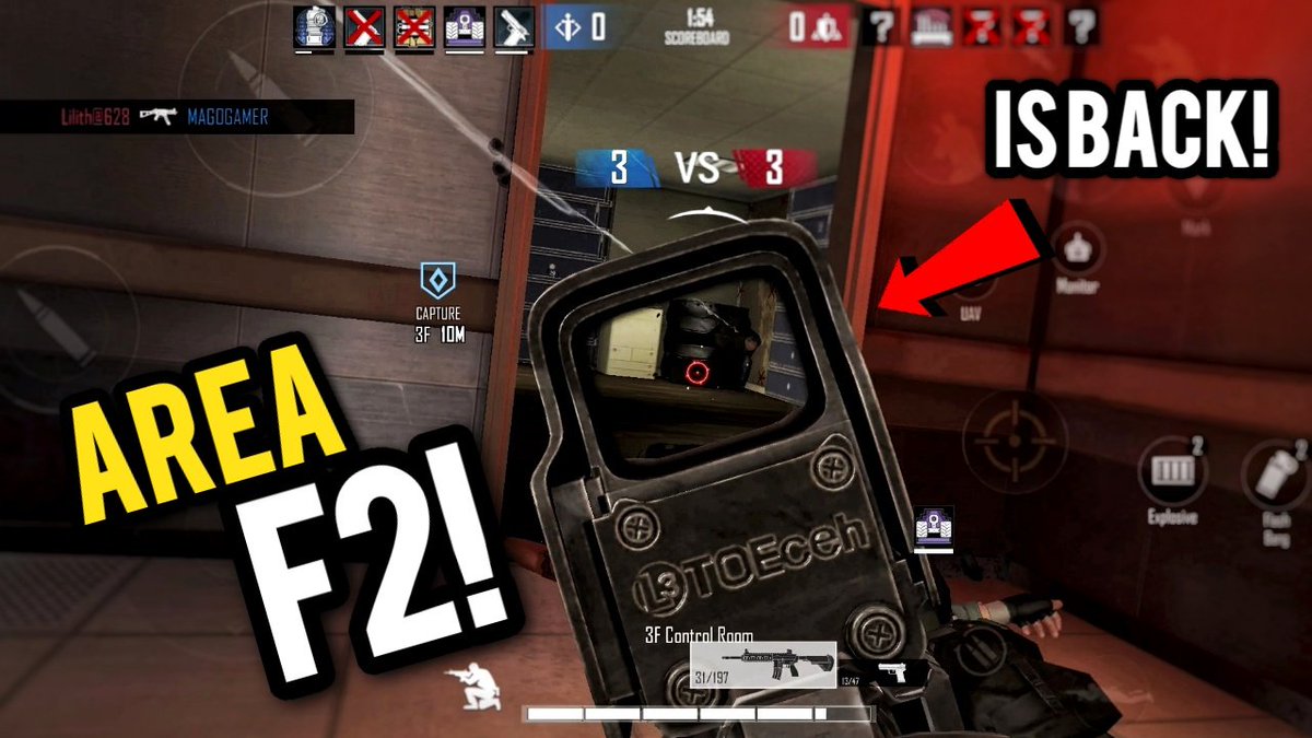 ReyLagartoYT's tweet photo. Area F2 is BACK!🔥
New Android BETA (English Version)
Threat Elimination Gameplay!
#areaf2 #area_f2 #mobile #android #gaming #androidgames #ios
https://t.co/L1dhCWdXev
https://t.co/L1dhCWdXev https://t.co/Y7mPH48i1p