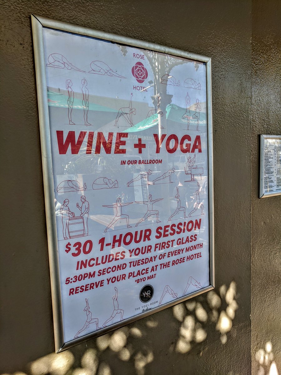 Yoga in Westralia is only permitted while drunk
